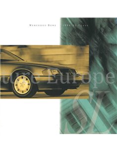 1994 MERCEDES BENZ SL KLASSE PROSPEKT ENGLISCH (USA)