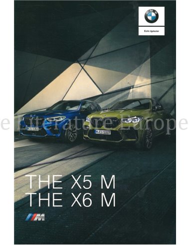 2019 BMW X5 M | X6 M BROCHURE DUTCH