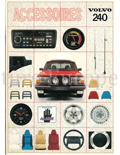 1984 VOLVO 240 SERIE ACCESSOIRES BROCHURE NEDERLANDS