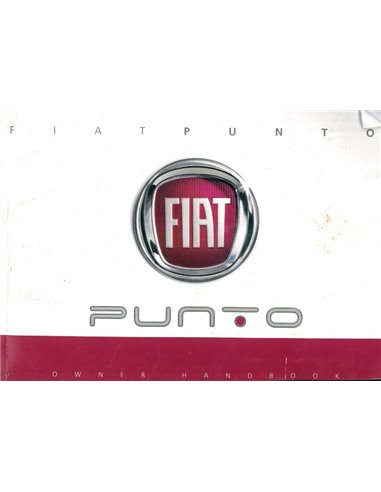 2014 FIAT PUNTO BETRIEBSANLEITUNG ENGLISCH