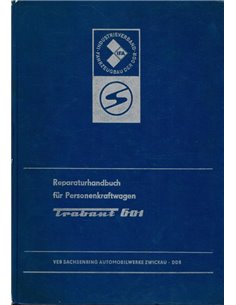 1974 TRABANT 601 WORKSHOP MANUAL GERMAN