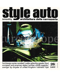 1970 STYLE AUTO 26  (ARCHITETTURA DELLA CARROZZERIA)