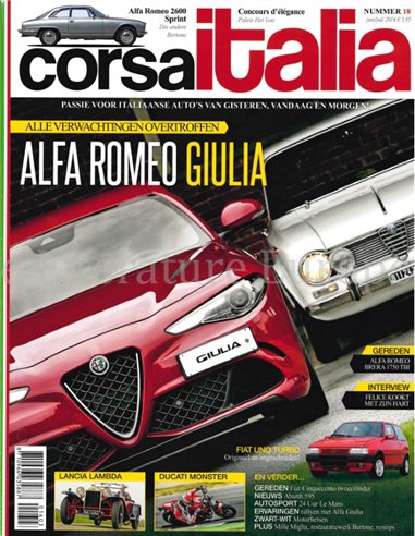 2016 CORSA ITALIA MAGAZIN 18 NIEDERLÄNDISCH