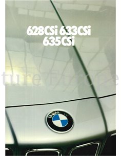 1981 BMW 6 SERIE BROCHURE NEDERLANDS