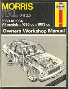 1980 -1981 MORRIS ITAL 1.7 | 2.0 VRAAGBAAK ENGELS