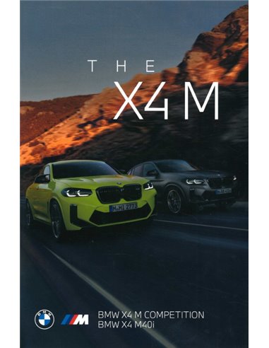 2021 BMW X4 M BROCHURE FRANS