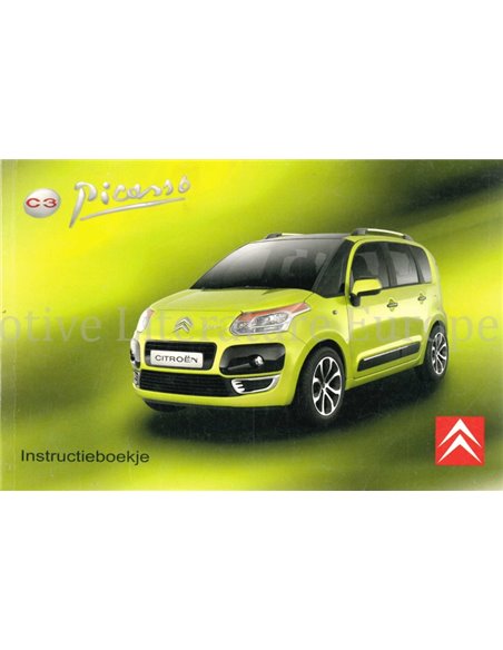 2008 CITROEN C3 PICASSO OWNERS MANUAL DUTCH