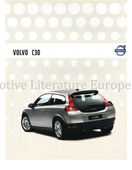 2007 VOLVO C30 PROSPEKT NIEDERLÄNDISCH