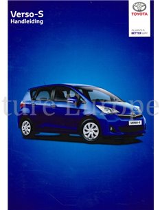 2013 TOYOTA VERSO-S INSTRUCTIEBOEKJE NEDERLANDS