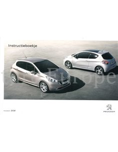 2011 PEUGEOT 208 OWNERS MANUAL DUTCH