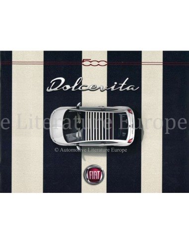 2019 FIAT 500 DOLCEVITA BROCHURE DUTCH