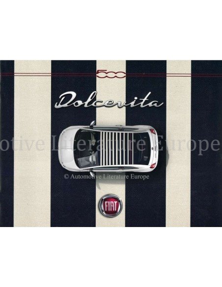2019 FIAT 500 DOLCEVITA BROCHURE DUTCH