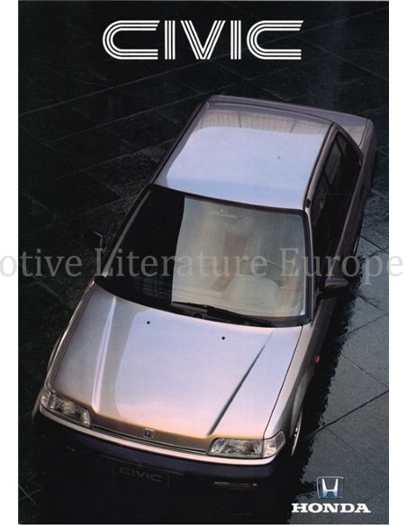 1991 HONDA CIVIC LIMOUSINE PROSPEKT NIEDERLÄNDISCH