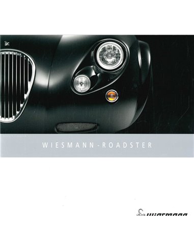 2008 WIESMANN ROADSTER BROCHURE ENGELS | DUITS