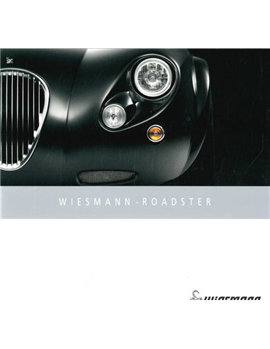 2008 WIESMANN ROADSTER BROCHURE ENGLISH | GERMAN