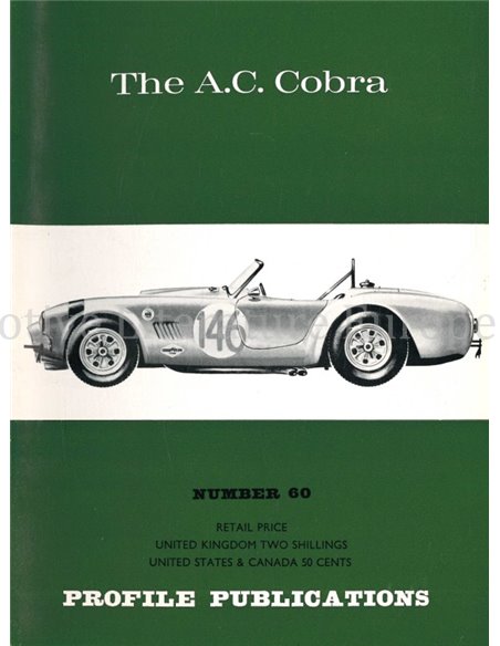 THE A.C. COBRA  (PROFILE PUBLICATIONS 60)