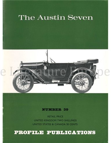 THE AUSTIN SEVEN  (PROFILE PUBLICATIONS 39)