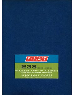 1972 FIAT 238 CARROSSERIE ONDERDELENHANDBOEK 