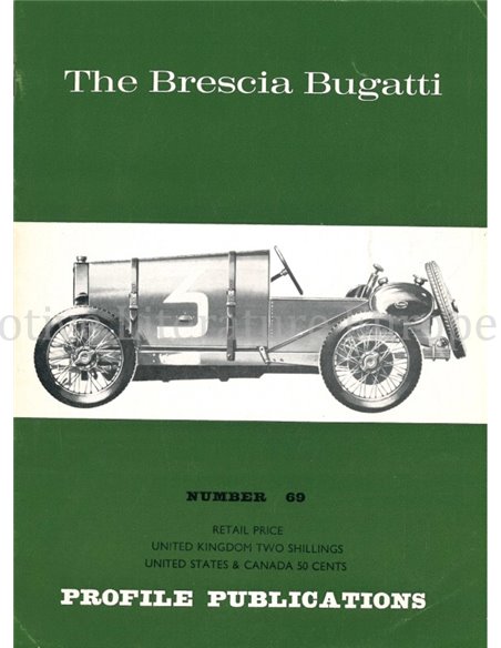 THE BRESCIA BUGATTI  (PROFILE PUBLICATIONS 69)