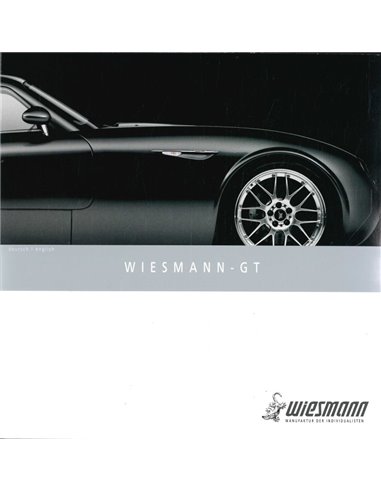 2008 WIESMANN GT BROCHURE ENGLISH | GERMAN