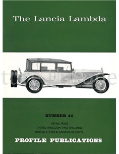 THE LANCIA LAMBDA  (PROFILE PUBLICATIONS 44)
