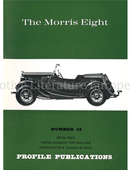 THE MORRIS EIGHT  (PROFILE PUBLICATIONS 52)