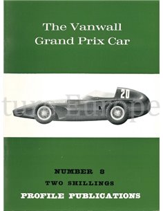 THE VANWALL GRAND PRIX CAR  (PROFILE PUBLICATIONS 08)