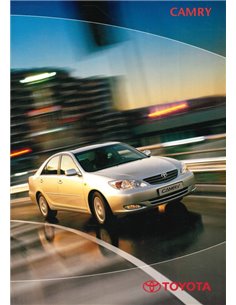2002 TOYOTA CAMRY BROCHURE DUTCH