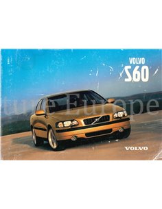 2001 VOLVO S60 OWNERS MANUAL DANISH