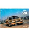 2001 VOLVO S60 INSTRUCTIEBOEKJE DEENS