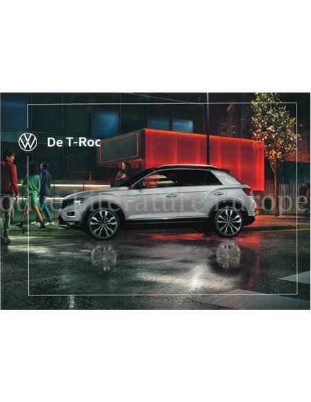 2021 VOLKSWAGEN T-ROC PROSPEKT NIEDERLÄNDISCH