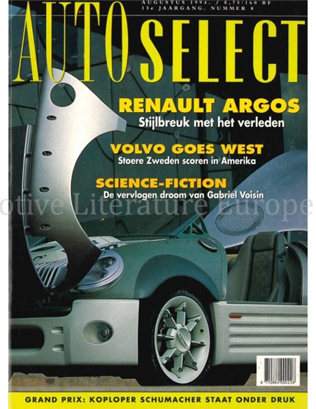 1994 AUTO SELECT MAGAZINE 08 Niederländisch