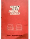 1971 FIAT 500 L INSTRUCTIEBOEKJE ITALIAANS