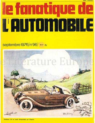1976 L'ALBUM DU FANATIQUE DE L'AUTOMOBILE MAGAZINE 96 FRANS