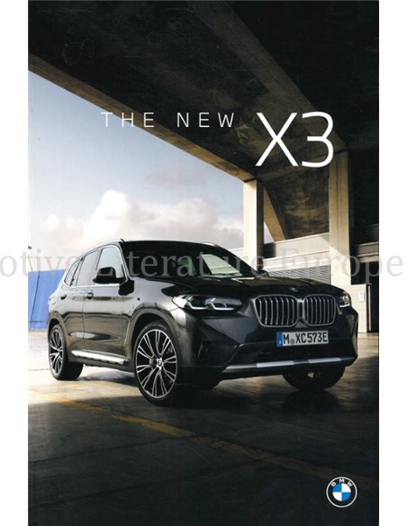 2021 BMW X3 PROSPEKT NIEDERLÄNDISCH