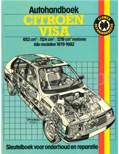 1979-1982 CITROËN VISA REPERATURANLEITUNG NIEDERLÄNDISCH