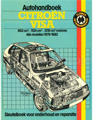 1979-1982 CITROËN VISA REPERATURANLEITUNG NIEDERLÄNDISCH