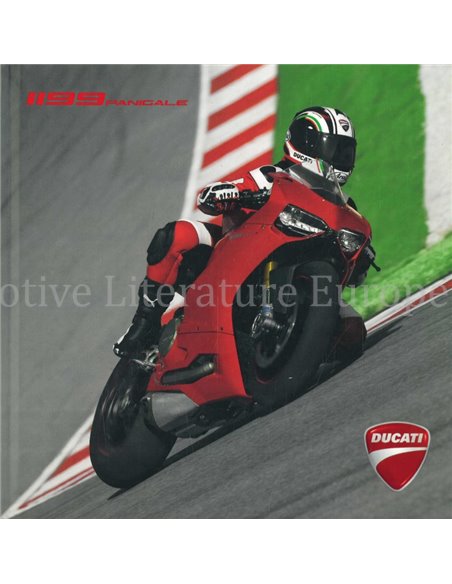 2011 DUCATI 1199 PANIGALE HARDCOVER BROCHURE  ITALIËNISCH | ENGLISCH