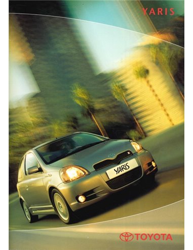 2002 TOYOTA YARIS PROSPEKT NIEDERLÄNDISCH