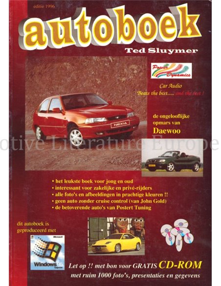 1996 AUTOBOEK JAARBOEK NEDERLANDS