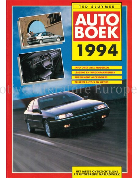 1994 AUTOBOEK YEARBOOK DUTCH