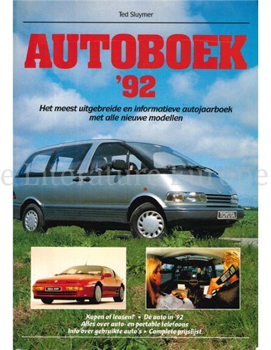 1992 AUTOBOEK YEARBOOK DUTCH