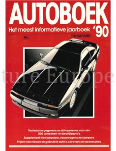 1990 AUTOBOEK JAARBOEK NEDERLANDS