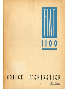 1948 FIAT 1100 INSTRUCTIEBOEKJE FRANS