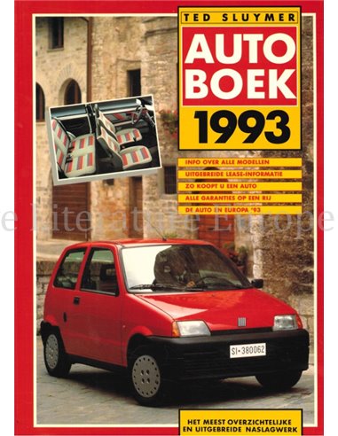 1993 AUTOBOEK YEARBOOK DUTCH