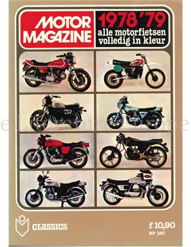 1978/1979 MOTOR MAGAZINE, YEARBOOK DUTCH