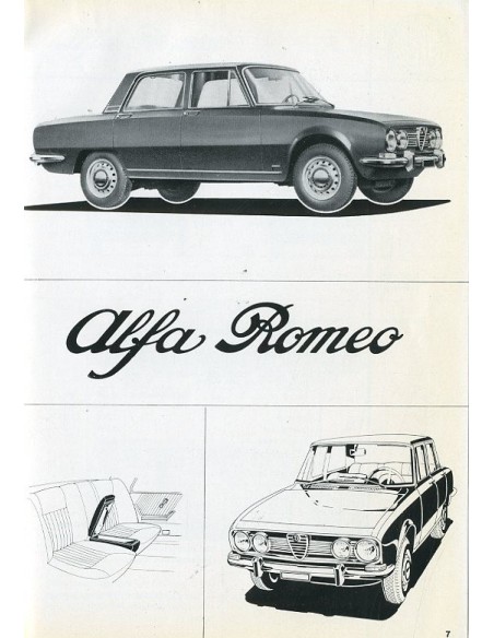 1968 ALFA ROMEO 1750 BERLINA INSTRUCTIEBOEKJE DUITS
