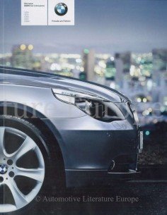 2003 BMW 5 SERIE SEDAN BROCHURE DUITS