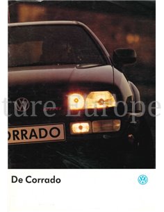 1991 VOLKSWAGEN CORRADO BROCHURE NEDERLANDS