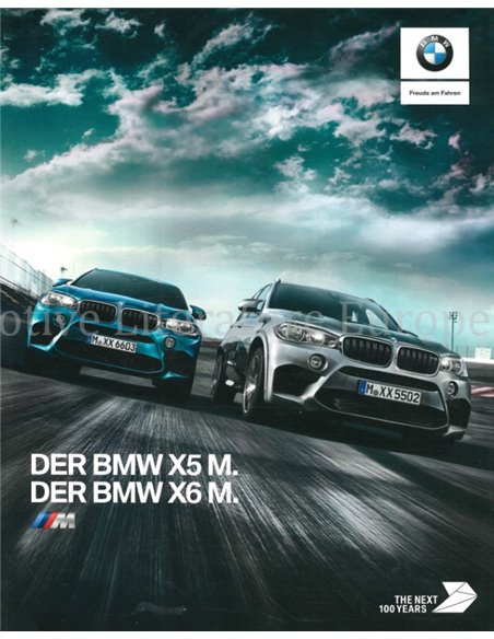 2017 BMW X5 M | X6 M BROCHURE DUITS